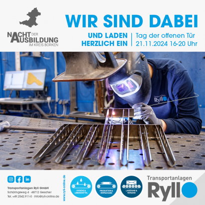 Nacht der Ausbildung am 21. November 2024 von 16 -20 Uhr Nacht der Ausbildung am 21. November 2024 von 16 -20 Uhr